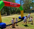 Inflatable Arch with Start Finish Banners & Electric Pump - Free postage Australia wide