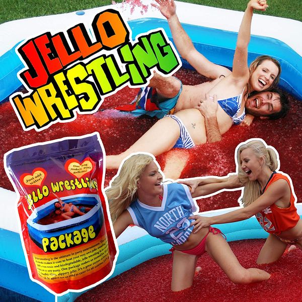 Jelly Wrestling Package - makes 380 Litres of Jelly - Free Postage within Australia