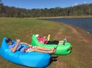 Bright & Colourful Inflatable Sofas!