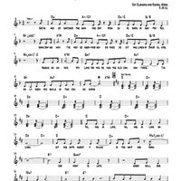 Sheet Music for Falling in Love on Zoom 