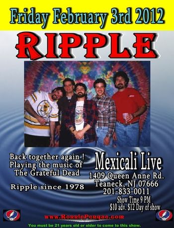 Ripple 2-3-12 Mexicali Teaneck NJ
