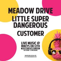 Meadow Drive live at Mikey's on 12th with Little Super Dangerous and Customer 