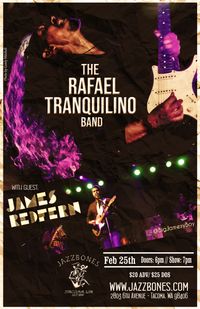 The Rafael Tranquilino Band With James Redfern @ Jazzbones