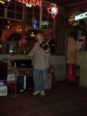 Richard Bowden at Gruene Hall...by Cliff Turner
