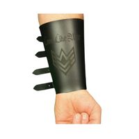 Leather Arm Cuff - Laser Etched