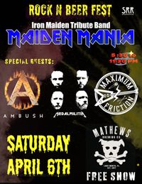 Medal Militia supporting Maiden Mania, Maximum Friction and Ambush in Lake Worth