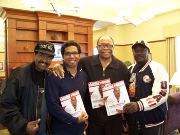 Bobby Rush, Jordan Patterson, Otis Clay, and Fan Re: Detroit 2008
