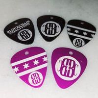 BCC Metal Engraved Guitar Pick