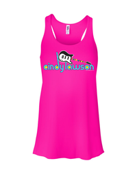Pink Flowy Racerback Shirt