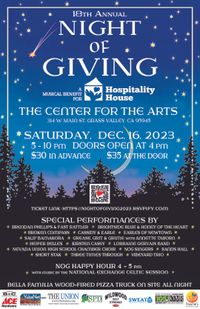 Night of Giving - Center For The Arts Grass Valley 