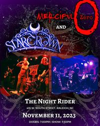 Merciful Zero, Overdrive, & Starcrown @ Night Rider