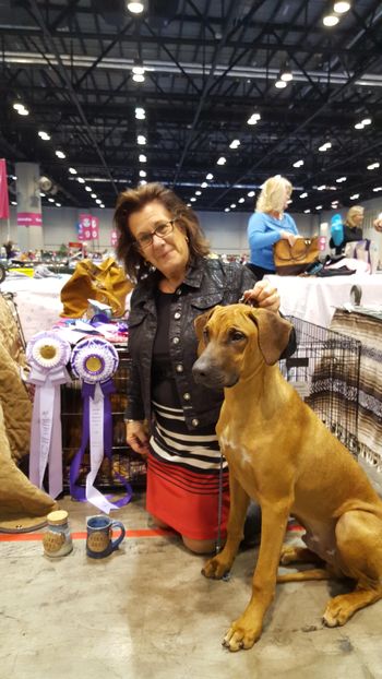Best of Opposite Puppy and Reserve Winners at our Regional Specialty Eukanuba week!
