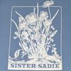 Sister Sadie T-Shirt - Periwinkle Flowers