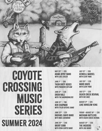 Coyote Crossing Summer Concert Series 2024 supporting Michigan Rattlers