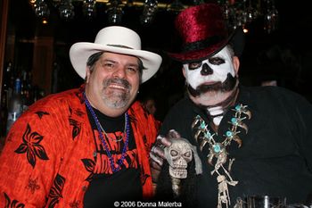 Tommy & "Dr. John Voodoo Priest"
