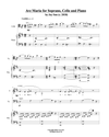 Ave Maria for Soprano, Cello and Piano