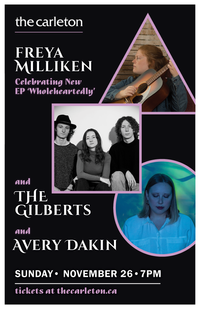 Wholeheartedly EP Release with The Gilberts & Avery Dakin