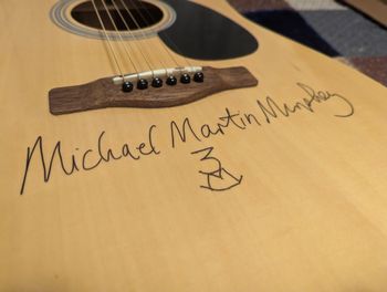 Michael Martin Murphy Autographed Guitar
