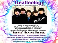 Certified Beatleologist Elaine Silver presents "Beatleology: The Concert and Lecture."  