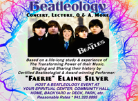 CSL Dallas Presents Faerie Elaine Silver - BEATLEOLOGY: A Lecture / Concert (Spirituality and The Beatles)