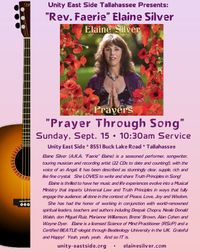 Rev. Faerie Elaine Silver presents her Music-inspired program "Prayer through Song."