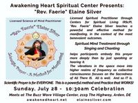 "Rev. Faerie" Elaine Silver Presents the Music-inspired Talk "Scientific Prayer (Spiritual Mind Treatment) - An Effective Method for Manifesting."  