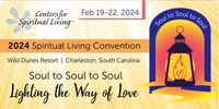 Centers for Spiritual Living's 2024 Spiritual Convention in Charleston, SC. Elaine will be attending with some of the CSL Cultural Coast Tribe.