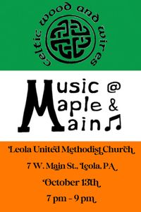 Music @ Maple & Main with Celtic Wood and Wires