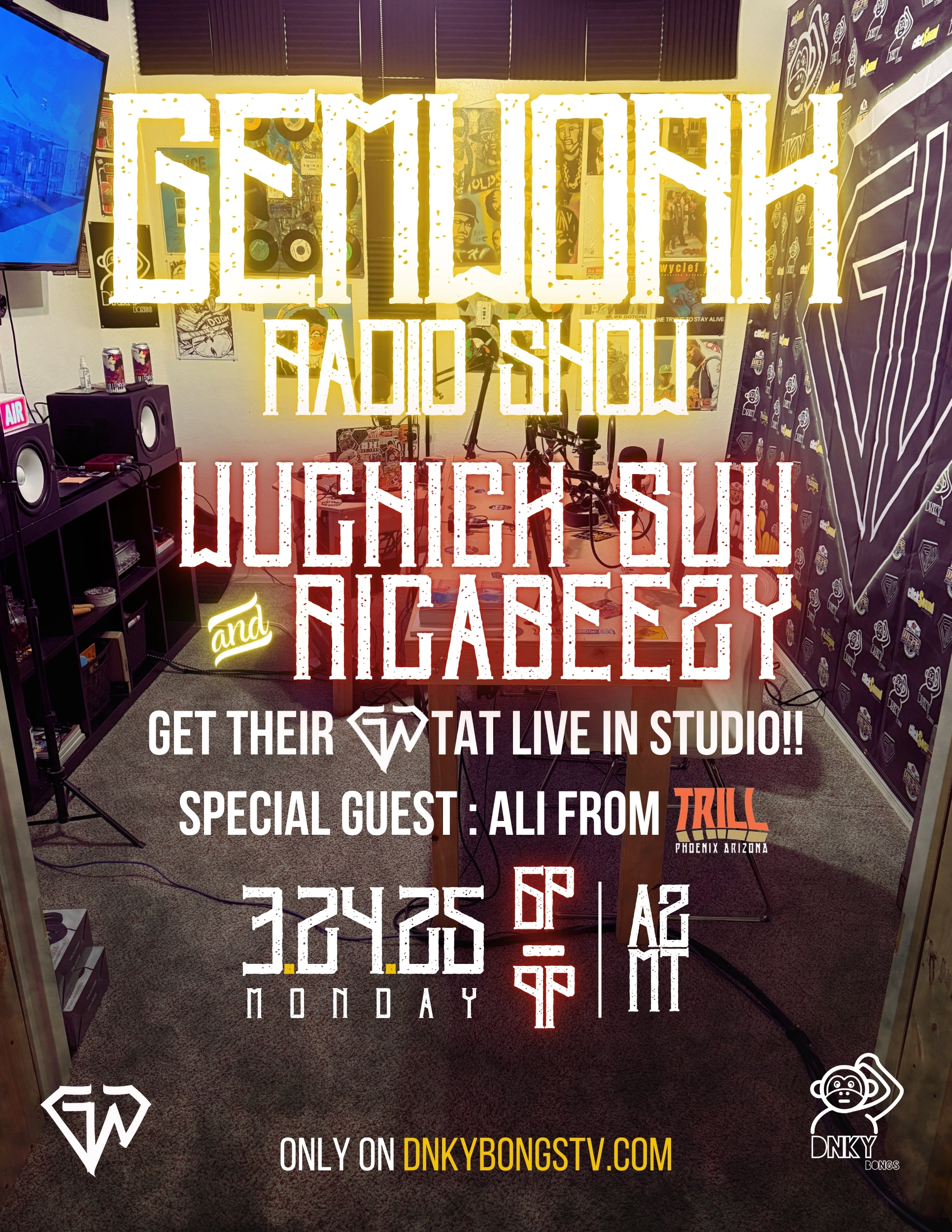 GEMWORK RADIO SHOW EP 32025 – HEXSAGON, WEIGHN, NATIVE PREACHER episode artwork