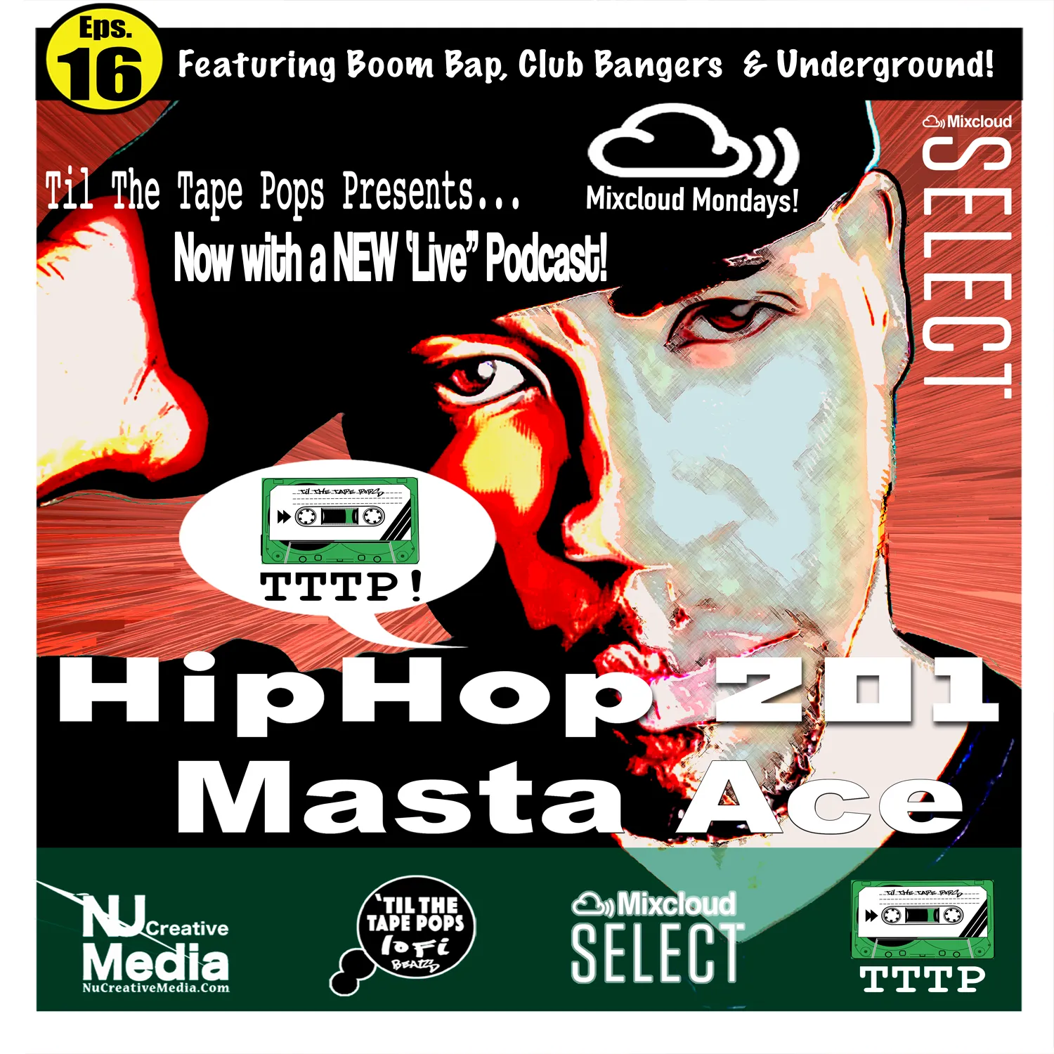 #TTTP EP16 “MASTA ACE” episode artwork