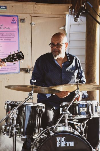 Phoenix Rivera plays with the Collektives at Sun Downers
