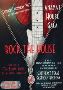 Anayat House Annual Rock The House Gala Beaumont Event Center