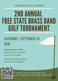 2nd Annual Free State Brass Band Golf Tournament