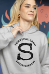 Survival Crew Entertainment Logo Hoodie GREY (4XL & 5XL)