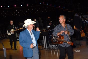 Playing the Grand Ole Opry with Charlie Louvin
