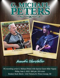 G. Michael Peters with Special Guest Mike Vigano