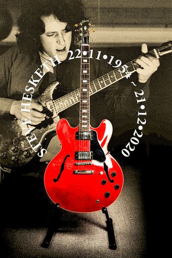 guitar supremo Steve Hesketh RIP - Crossfire, Steve Hesketh Blues Band, No Surrender.
