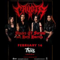 Crypta - Shades of Sorrow over North America Tour featuring The Black Moriah and Warhog