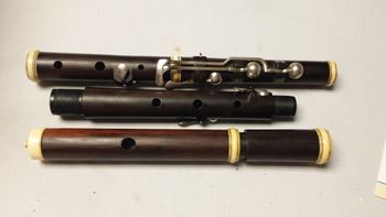 Flute by Metzler ca. 1835.

