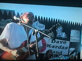 Jamming out at Sunset Grill Norwalk July 2017
