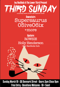 POSTPONED: Third Sunday: Ivy RecRods & The Lower Third