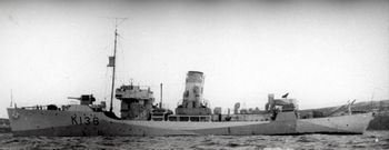 HMCS SHAWINIGAN  K136 SUNK NOVEMBER 25 1944
