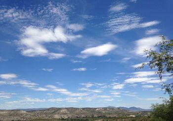 Big sky. Arizona near Flagstaff
