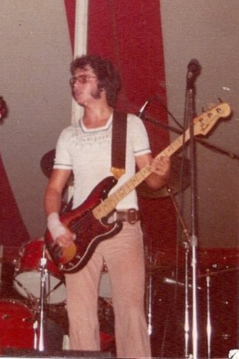 The first shot of me on bass...ever!
May 1973
