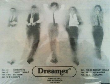 My band, "Dreamer" - 1980
