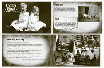 Massillon Museum workbook page samples: Faces of Rural America
