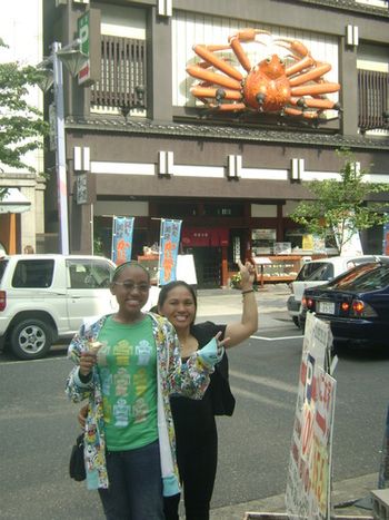 Now that's what I call a crab... Nagoya, Japan...
