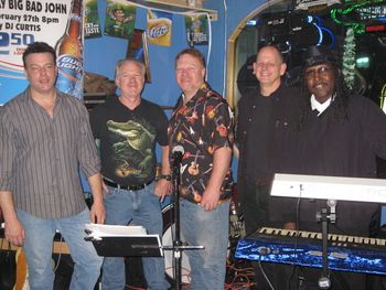 Sam Joyner(far right) with the Rocky Denney band.
