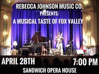 JM solo @ A Musical Taste of Fox Valley: The Sandwich Opera House - Sandwich, IL