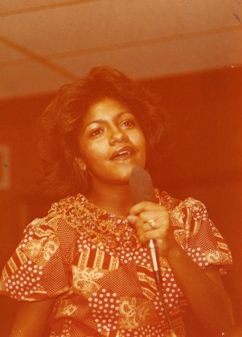 Soloist with the Cry-Slurs, NW Classen High School, OKC, 1976.  Wonderfully talented choir!
